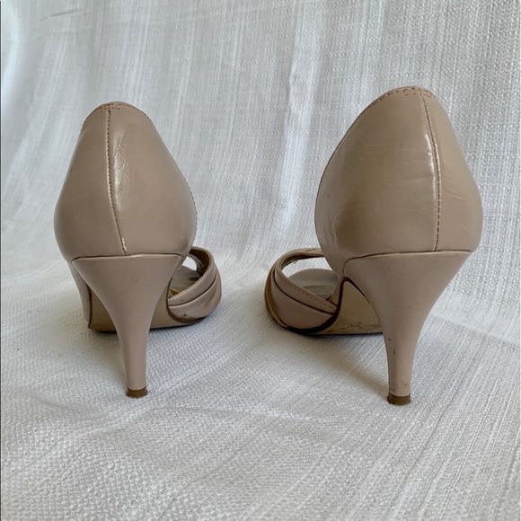 Call It Spring Size 8 Dusty Rose Open Toe 3.5 inch heels - Picture 4 of 6